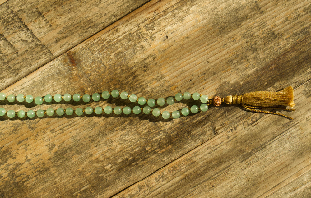 A WORLD OF POSSIBILITY Aventurine Mala