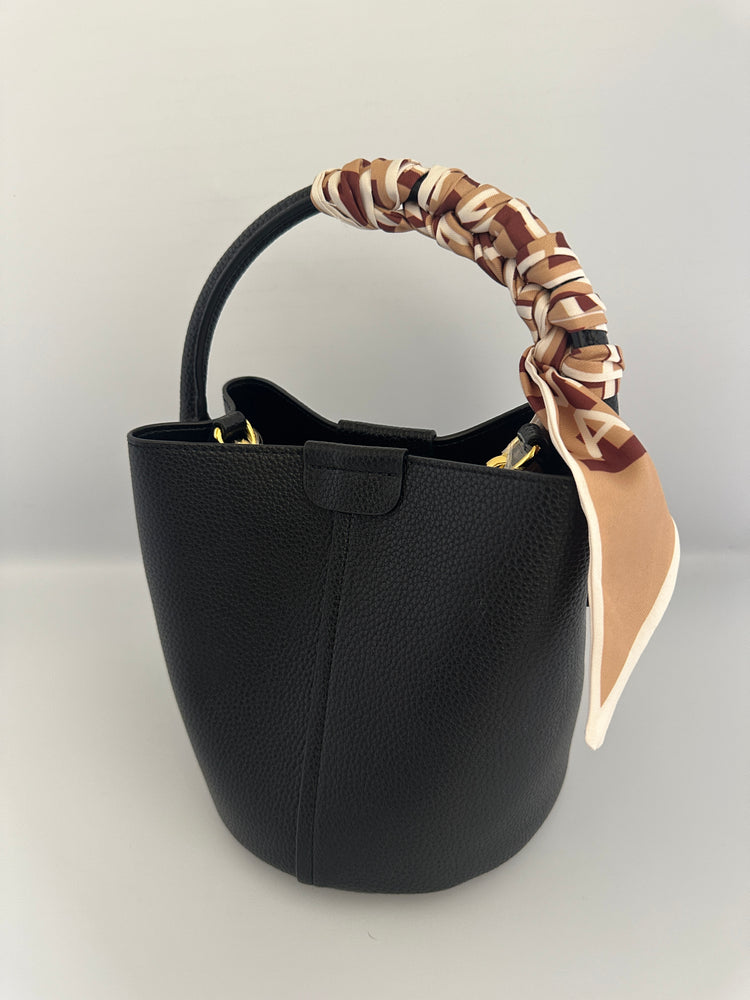 Italian Leather Bucket Bag