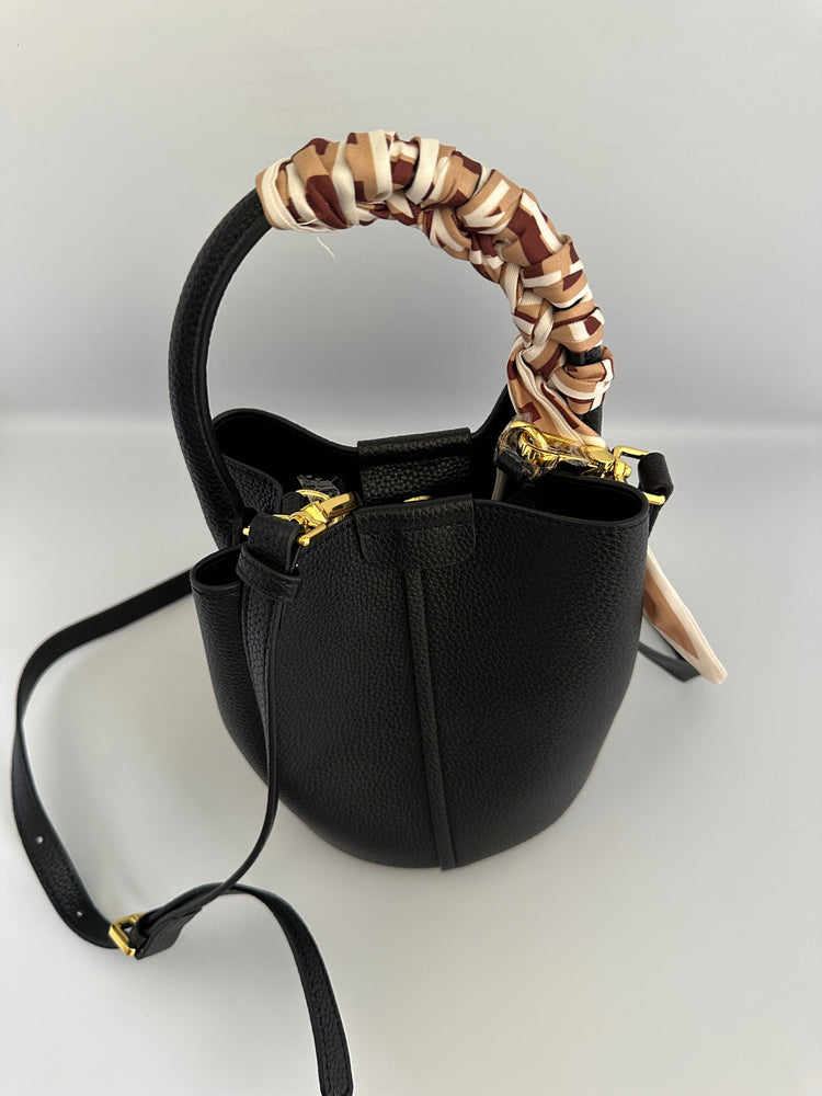 Italian Leather Bucket Bag