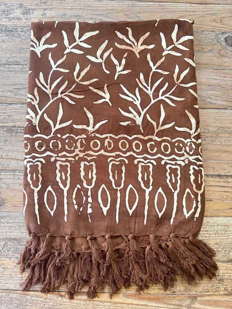 Pareo Sarong - Brown Collection