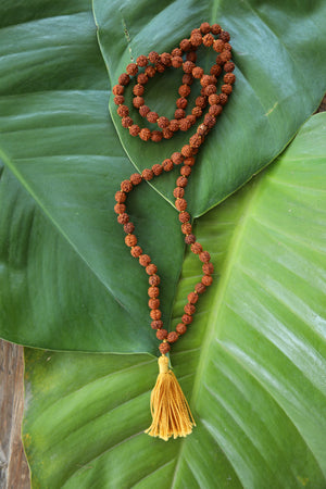 Rudraksha Knotted Mala