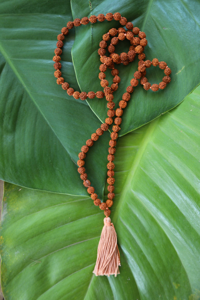 Rudraksha Knotted Mala