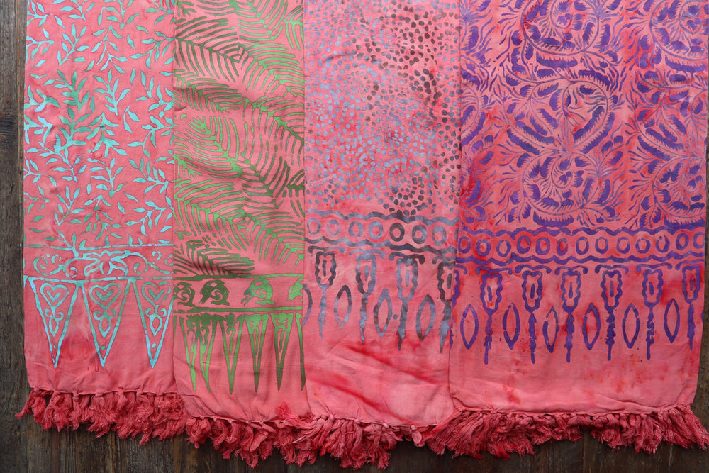 Pareo Sarong - Coral Collection