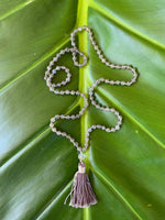 Labradorite Knotted Mala